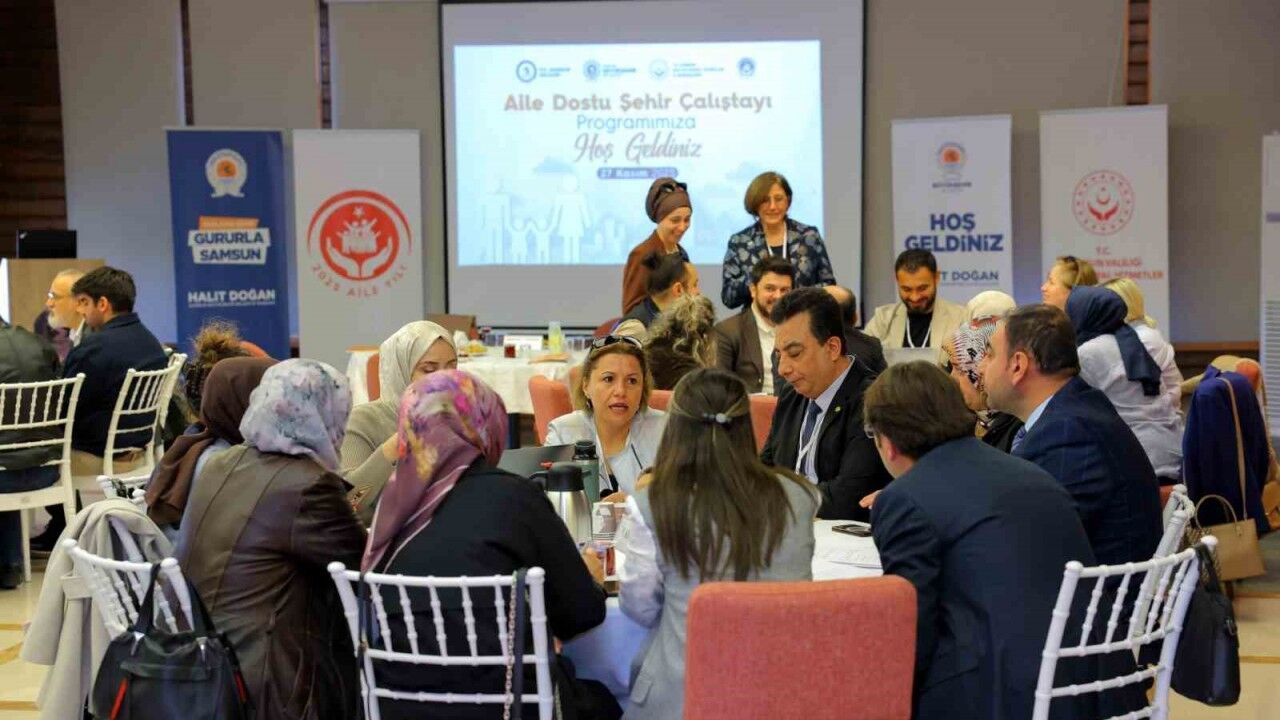 Samsun’da "Aile Yılı" kapsamında iki büyük çalıştay