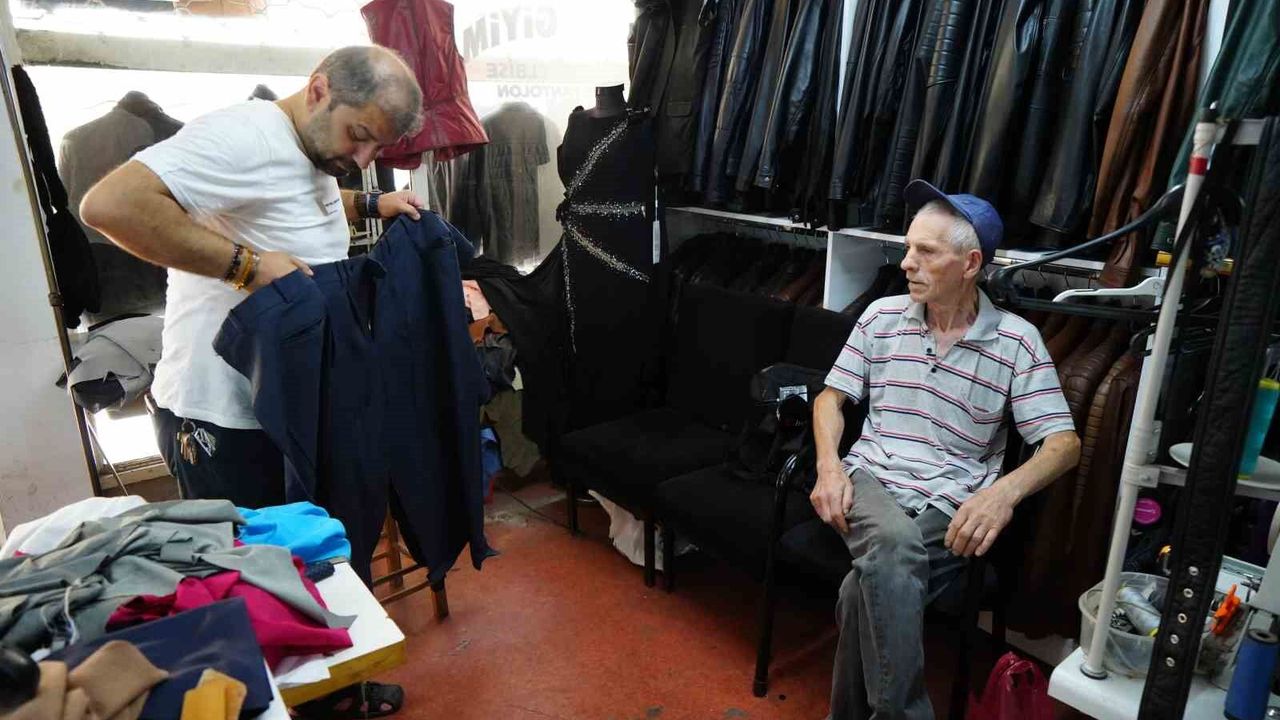 Peygamber mesleği terzilikte ustalar gelecekten umutlu: 'En son bitecek meslek terzilik'