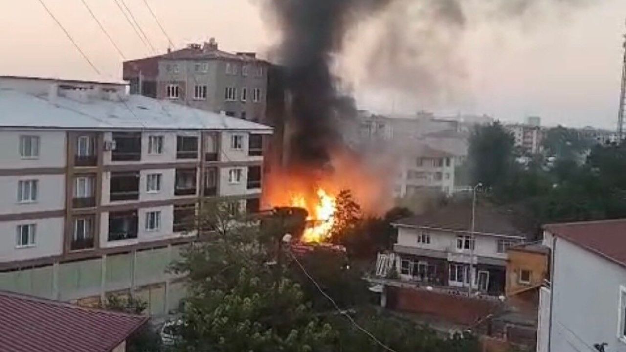 Tüpgaz bayisinde yangın: Tüpler patladı, 4 kişi hastanelik oldu