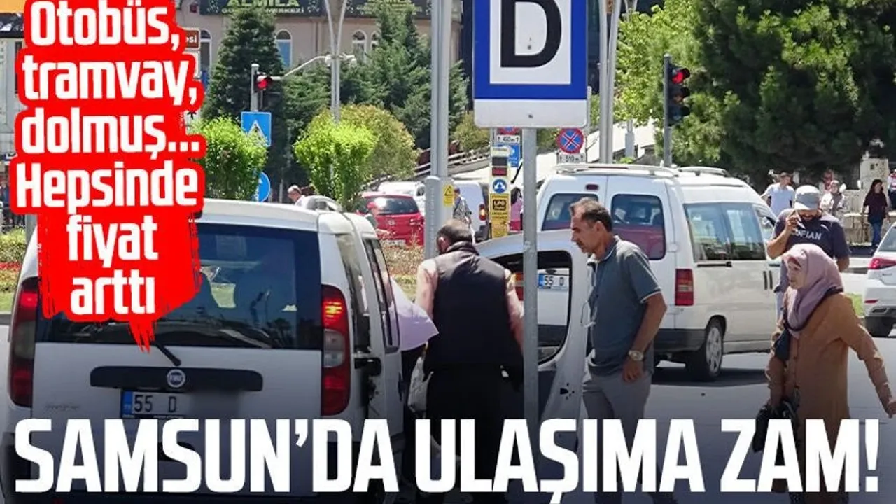 Samsun'da ulaşıma zam teklifi meclisten geçti