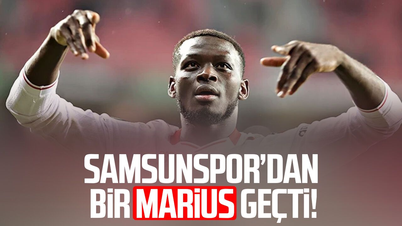 Samsunspor'dan Marius Mouandilmadji'ye veda!