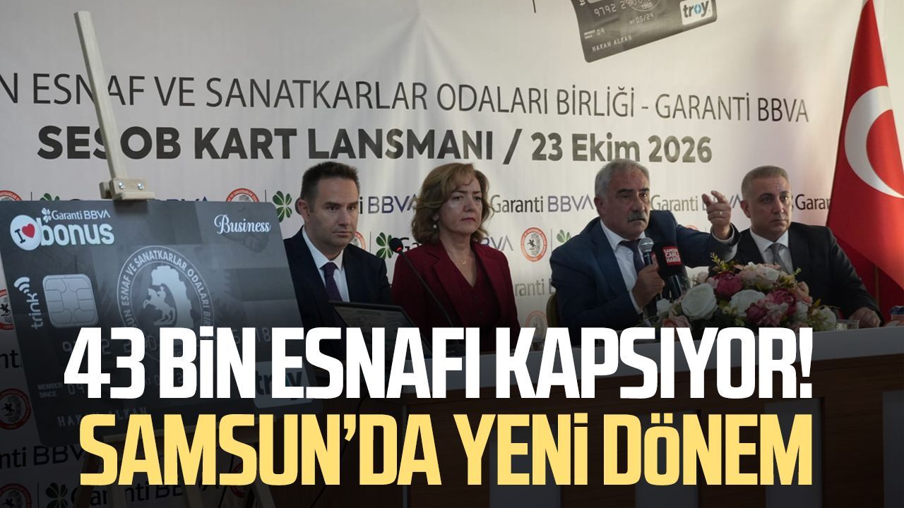 Samsun'da SESOB ile Garanti BBVA arasında iş birliği
