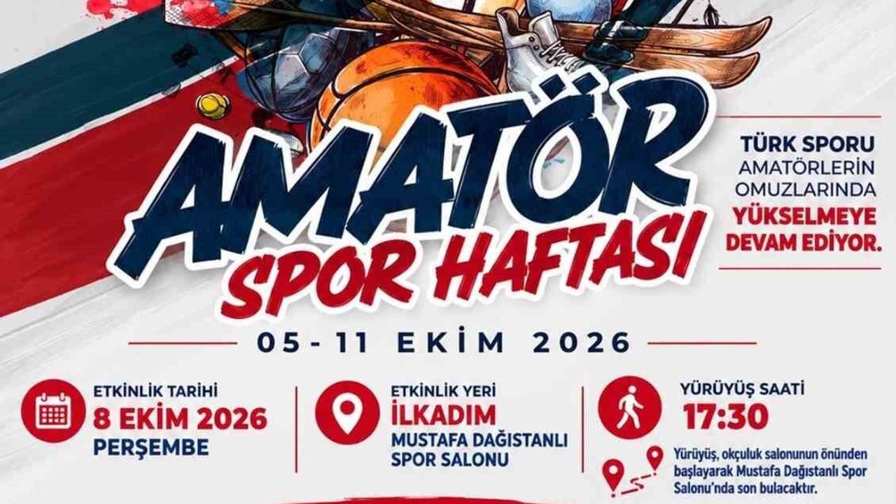 Amatör Spor Haftası kutlamaları