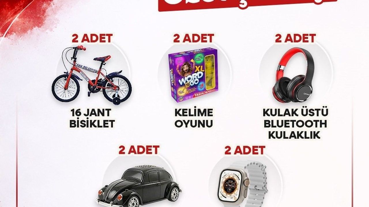 Canik Belediyesi'nden Cumhuriyet Bayramı hediyesi