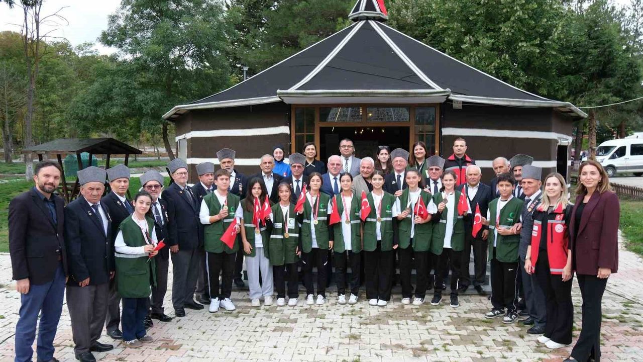 Gaziler, tecrübelerini genç sporculara aktardı