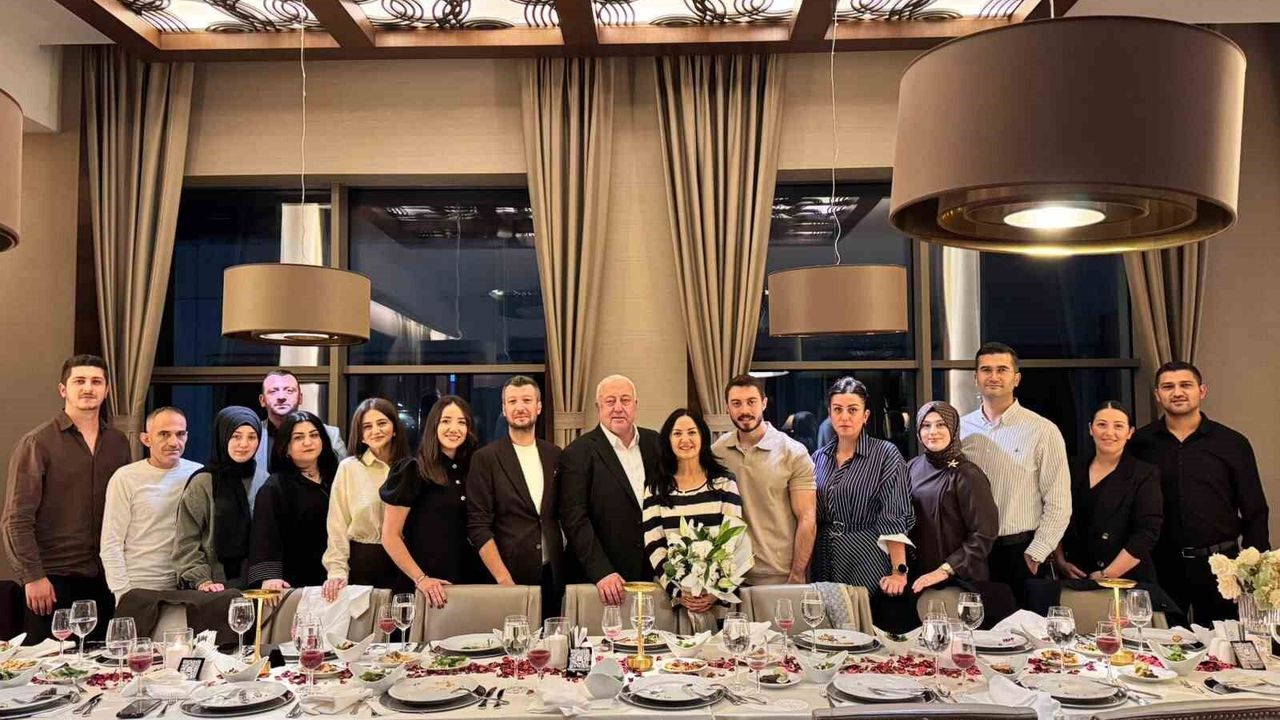 Kazım Yılmaz'a veda yemeği
