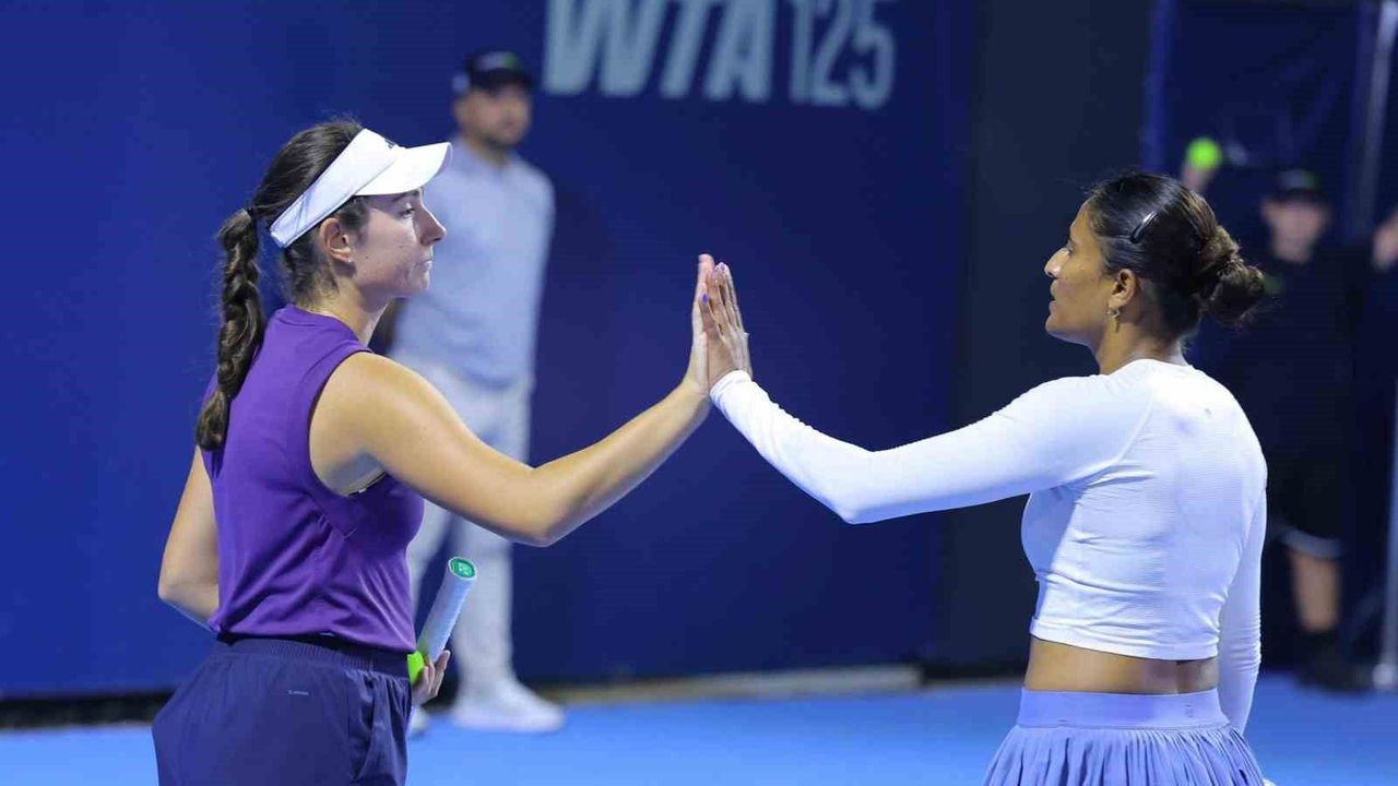 Samsun Open WTA 125'te şampiyonlar belli oldu: Turnuva gelirleri Mehmetçik Vakfı'na bağışlandı
