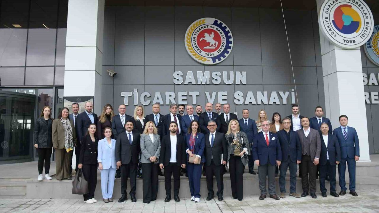 Samsun TSO'da yeni yatırım ve iş birlikleri görüşüldü