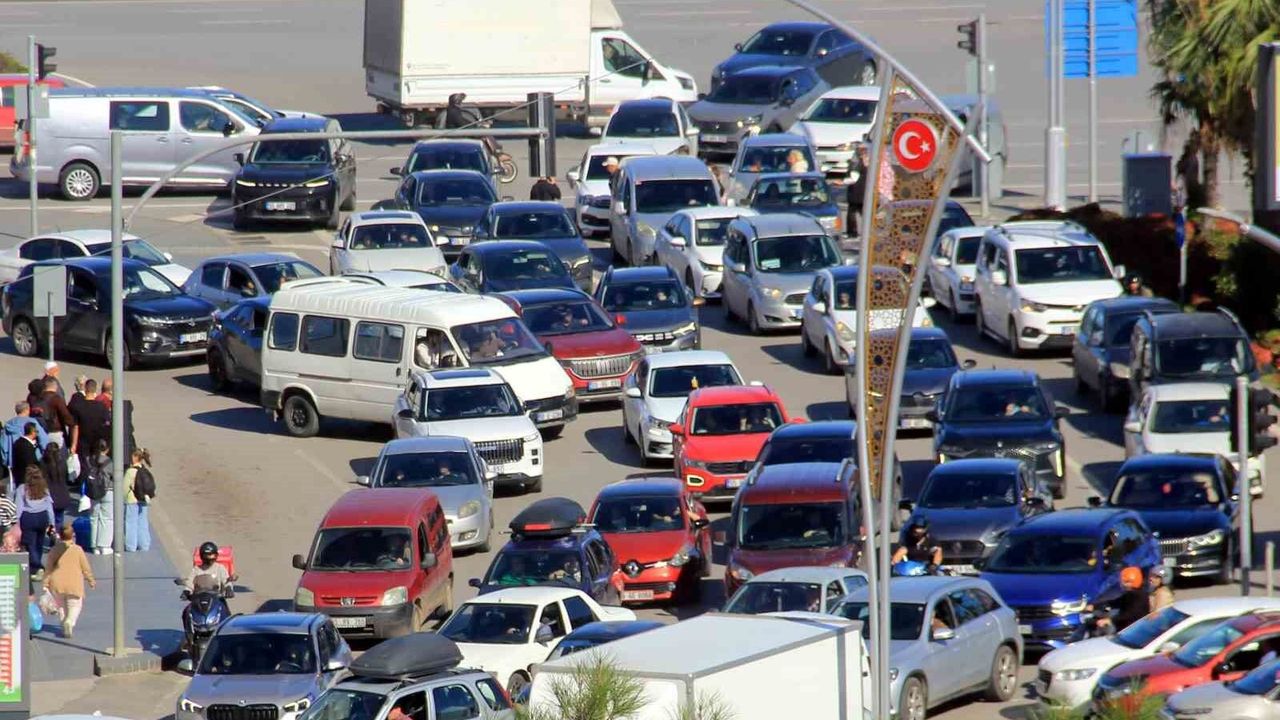 Samsun'da trafiğe kayıtlı taşıt sayısı 561 bin 782'ye ulaştı