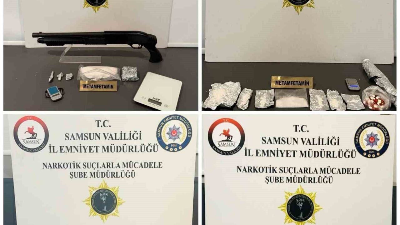 Samsun'da uyuşturucu operasyonu: 10 şahsa adli işlem