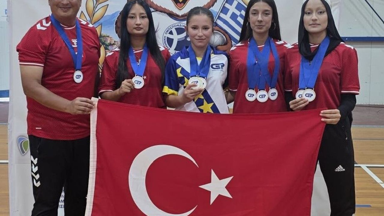 Samsunsporlu Yağmur Tosun Avrupa şampiyonu