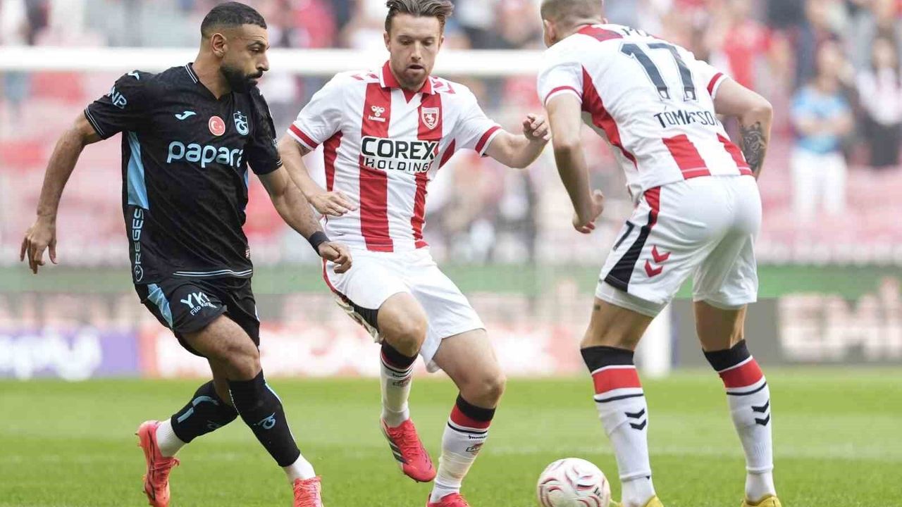 Trendyol Süper Lig: Samsunspor: 0 - Trabzonspor: 3 (Maç sonucu)