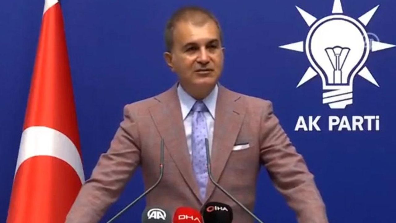 AK Parti MKYK toplantısı sonrası sözcü Ömer Çelik açıklamalarda bulunuyor