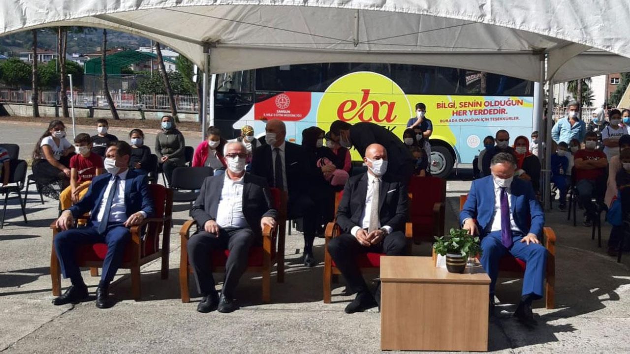 Tekkeköy Belediyesi'nden tablet desteği