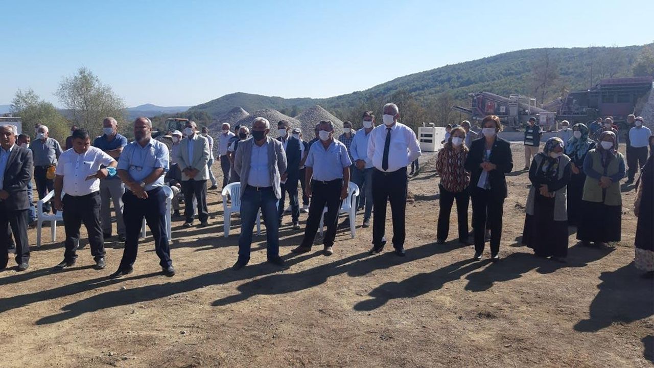 Kavak'ta taş ocağı isyanı devam ediyor