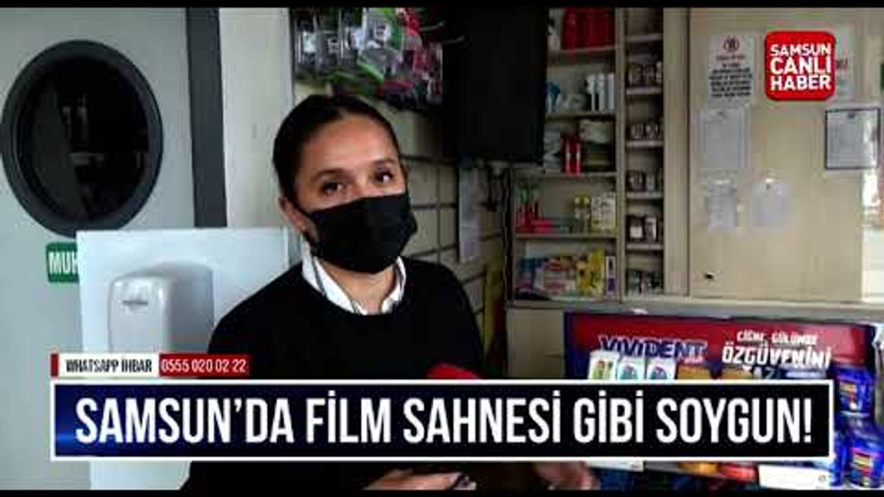 Samsun'da Aksiyon Filmlerini Aratmayan Soygun! Şoke Eden Sözler