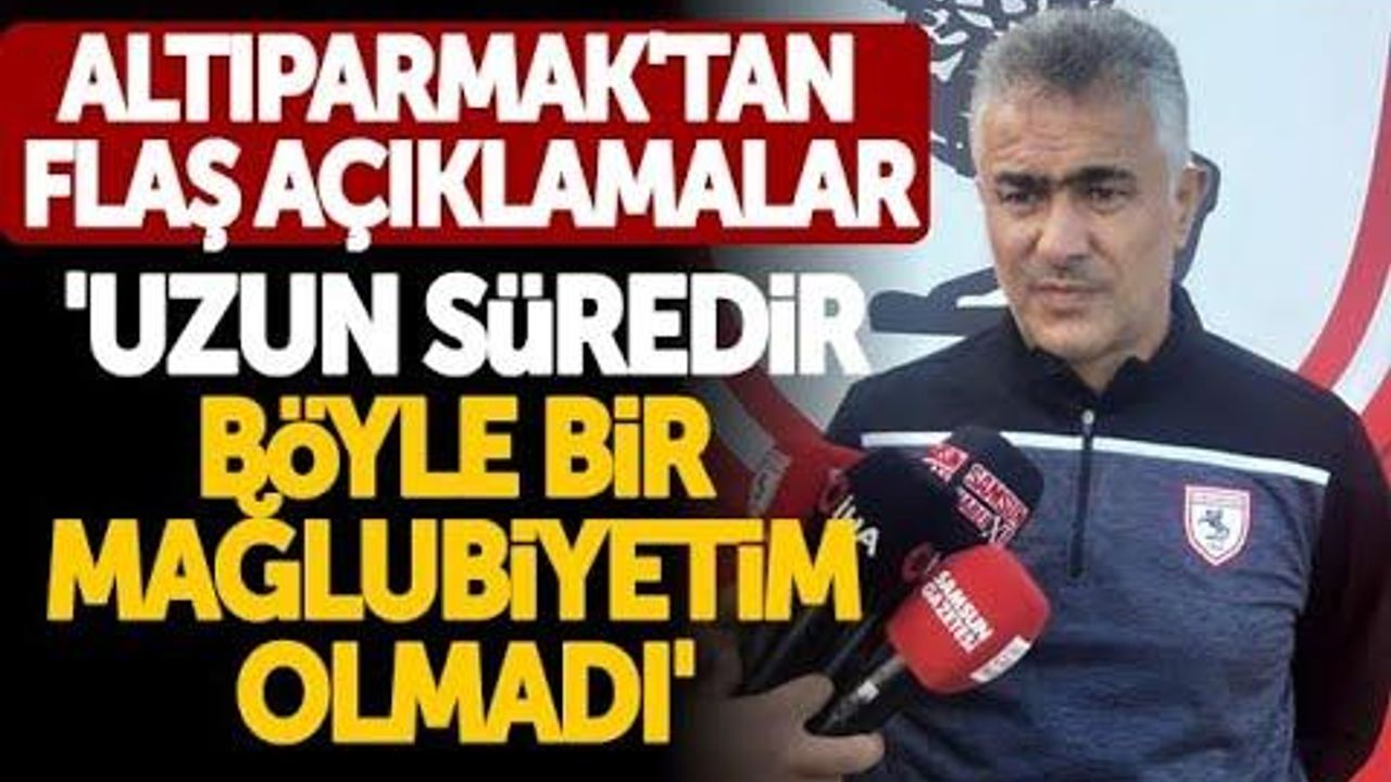Mehmet Altıparmak'tan Flaş Açıklamalar: 'Uzun Süredir Böyle Bir Mağlubiyetim Olmadı'