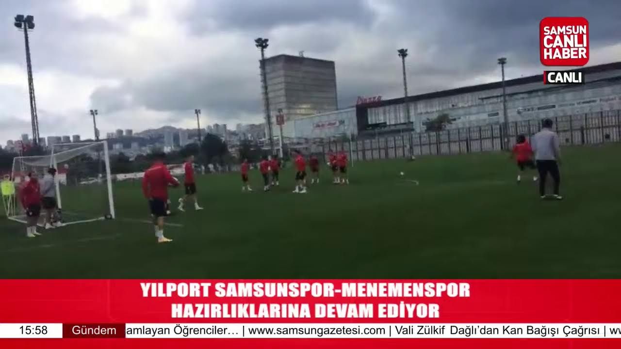 Yılport Samsunspor, Menemenspor Hazırlıklarına Devam Ediyor