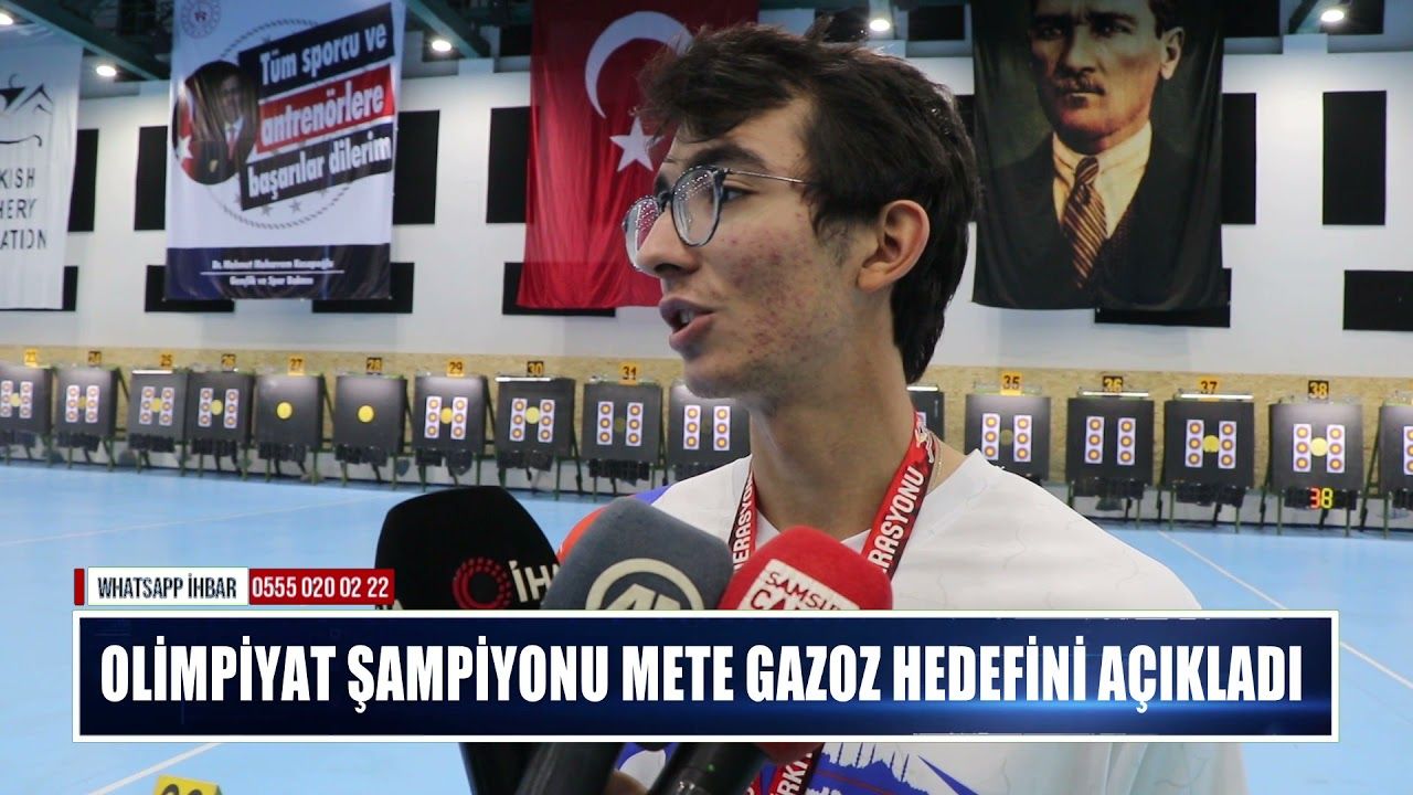 Olimpiyat Şampiyonu Mete Gazoz, Samsun’da Hedeflerini Açıkladı