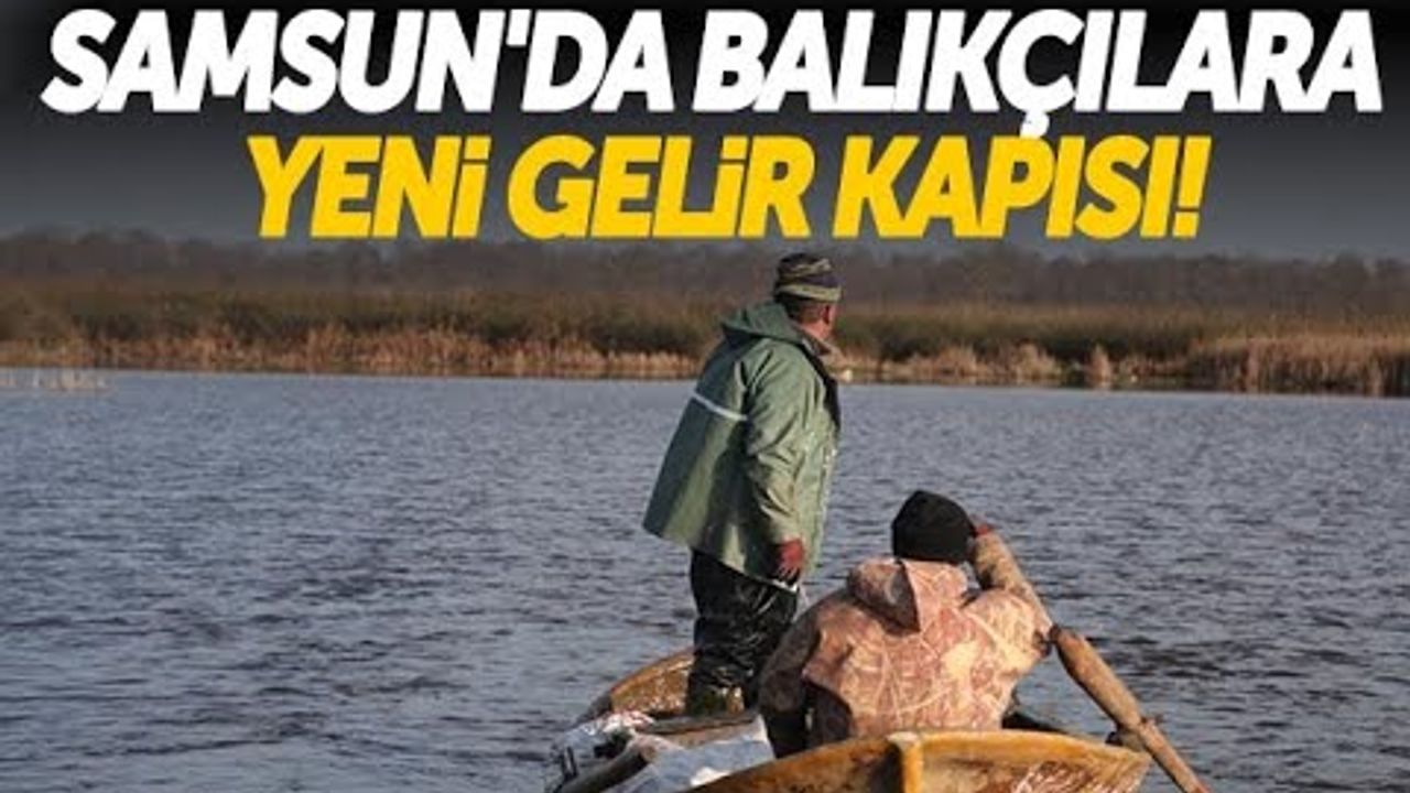 Samsun’da Balıkçılara Yeni Gelir Kapısı!