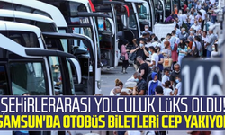 Şehirlerarası yolculuk lüks oldu! Samsun'da otobüs biletleri cep yakıyor