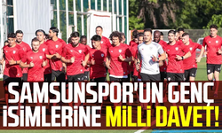 Samsunspor'un genç isimlerine milli davet!