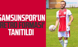 Samsunspor'un 'Retro Forması' tanıtıldı
