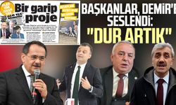 Samsun'da İl Başkanları, Büyükşehir Belediye Mustafa Demir'e seslendi: "Dur artık"