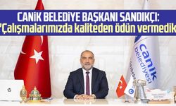 Canik Belediye Başkanı İbrahim Sandıkçı: "Çalışmalarımızda kaliteden ödün vermedik"