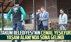 Atakum Belediyesi’nin Cemal Yeşilyurt Yaşam Alanı’nda sona gelindi
