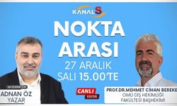 Adnan Öz ile Nokta Arası 27 Aralık Salı Kanal S'de