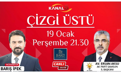 Barış İpek ile Çizgi Üstü programı 19 Ocak Perşembe Kanal S ekranlarında