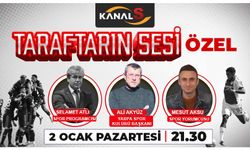 Taraftarın Sesi Özel Kanal S ekranlarında sizlerle 2 Ocak Pazartesi