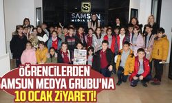 Ezgililer'den Samsun Medya Grubu'na 10 Ocak ziyareti!