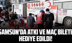 Samsun'da atkı ve maç bileti hediye edildi! İşte son gün