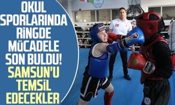 Okul Sporlarında ringde mücadele son buldu! Samsun'u temsil edecekler