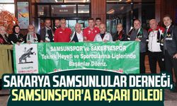 Sakarya Samsunlular Derneği, Samsunspor'a başarı diledi
