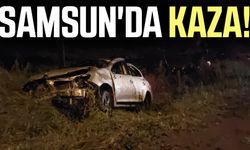 Samsun'da kaza!