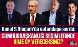 Kanal S Alaçam'da vatandaşa sordu: Cumhurbaşkanlığı seçimlerinde kime oy vereceksiniz?