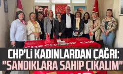 CHP'li kadınlardan çağrı: "Sandıklara sahip çıkalım"