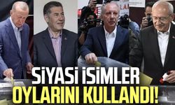 Tüm Türkiye sandık başında! Siyasi isimler oylarını kullandı