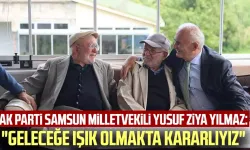 AK Parti Samsun Milletvekili Yusuf Ziya Yılmaz: "Geleceğe ışık olmakta kararlıyız"