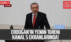 Cumhurbaşkanı Erdoğan TBMM'de yemin ediyor