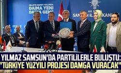 Yusuf Ziya Yılmaz Samsun'da partililerle buluştu: "Türkiye Yüzyılı Projesi damga vuracak"