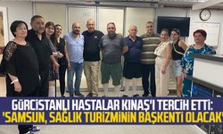 Gürcistanlı hastalar Volkan Kınaş'ı tercih etti: 'Samsun, sağlık turizminin başkenti olacak'