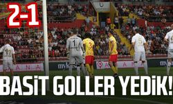 Basit goller yedik! Kayserispor - Samsunspor maç sonucu