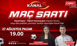 Sivasspor - Yılport Samsunspor maç heyecanı Maç Saati ile Kanal S ekranlarında