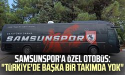 Samsunspor'a özel otobüs: "Türkiye'de başka bir takımda yok"