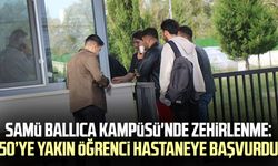 SAMÜ Ballıca Kampüsü'nde zehirlenme: 50’ye yakın öğrenci hastaneye başvurdu