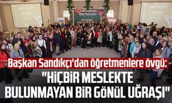 Canik Belediye Başkanı İbrahim Sandıkçı'dan öğretmenlere övgü: "Hiçbir meslekte bulunmayan bir gönül uğraşı"